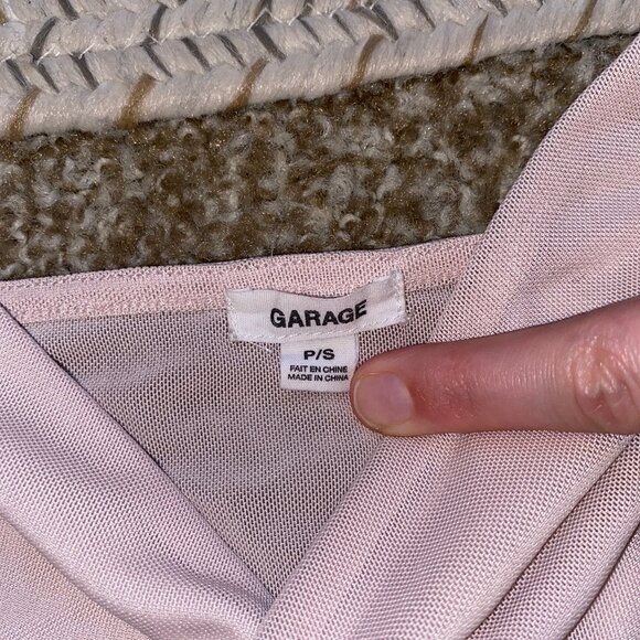 Garage - Chalk Pink - Twist Front Top - S - Picture 3 of 4